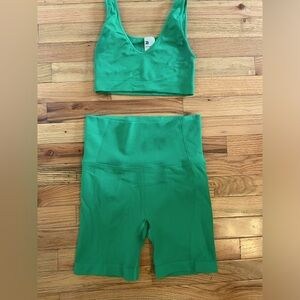 All in Motion Bra + Short Set